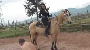خوبصورت چیک شوکیا آخر ایک اجنبی کی طرف سے عوام میں
